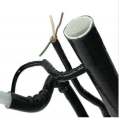 黑色硅樹(shù)脂涂層玻璃纖維套管